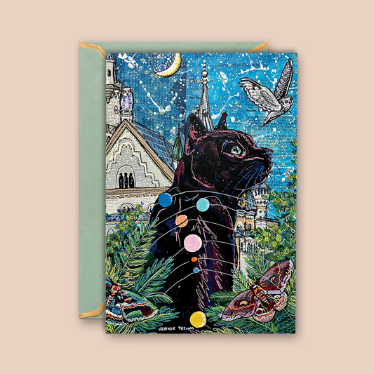 Jupiter Castle Cat - Greeting Card / Fine Art Print