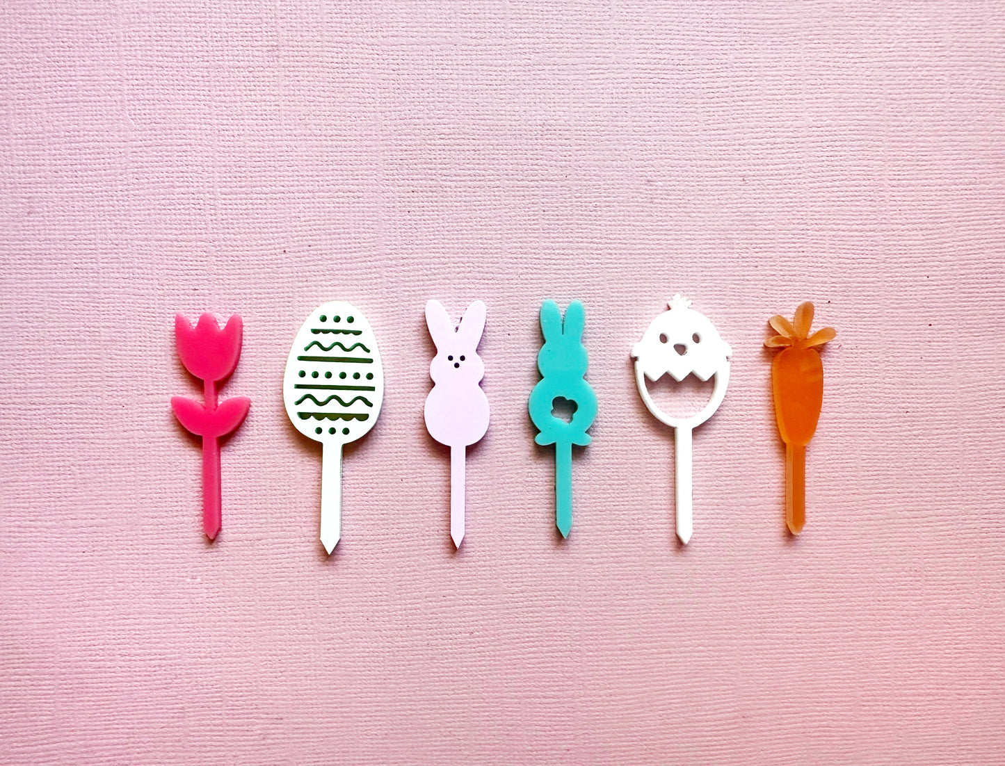 Easter MINI Food Pick Set