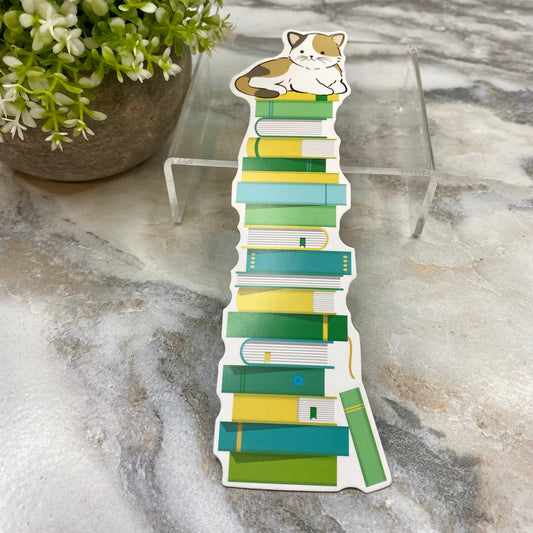 Bookmark - Cats & Books - #6