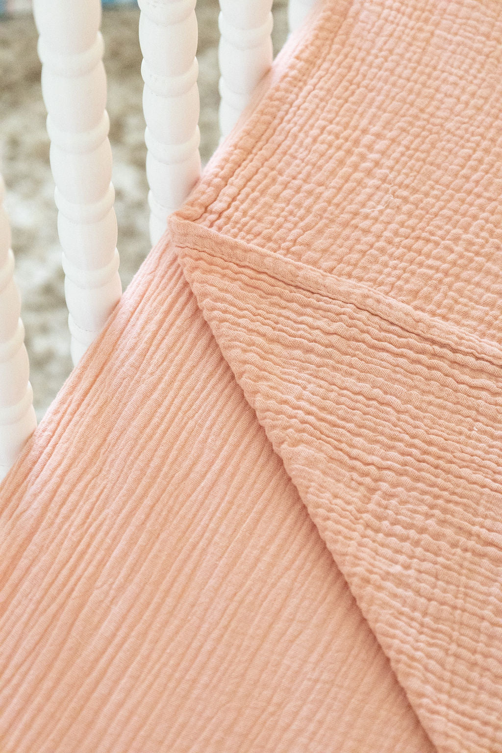 100% Organic Cotton Gauze Muslin Crib Sheet