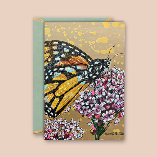 Citrine Monarch - Greeting Card / Fine Art Print
