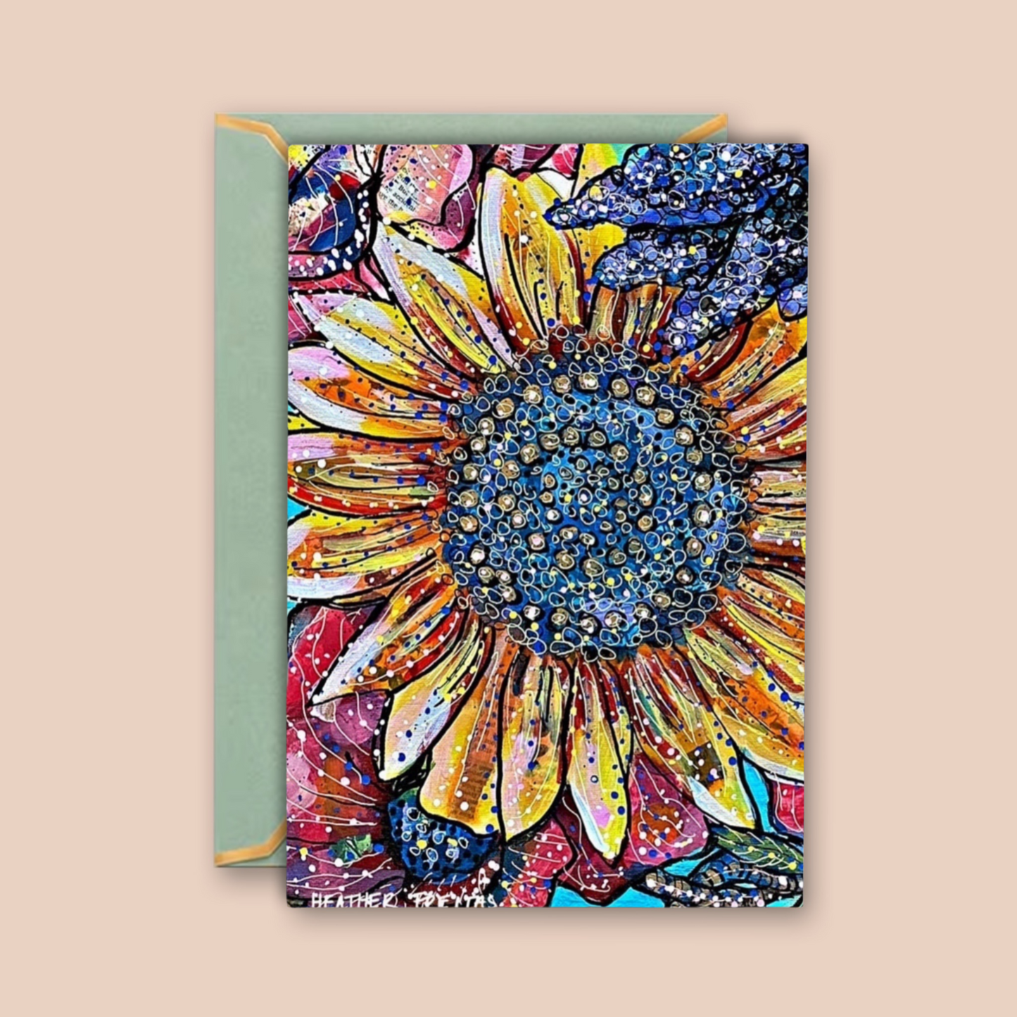 Sunflower - Greeting Card / Fine Art Print