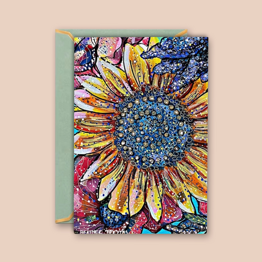 Sunflower - Greeting Card / Fine Art Print