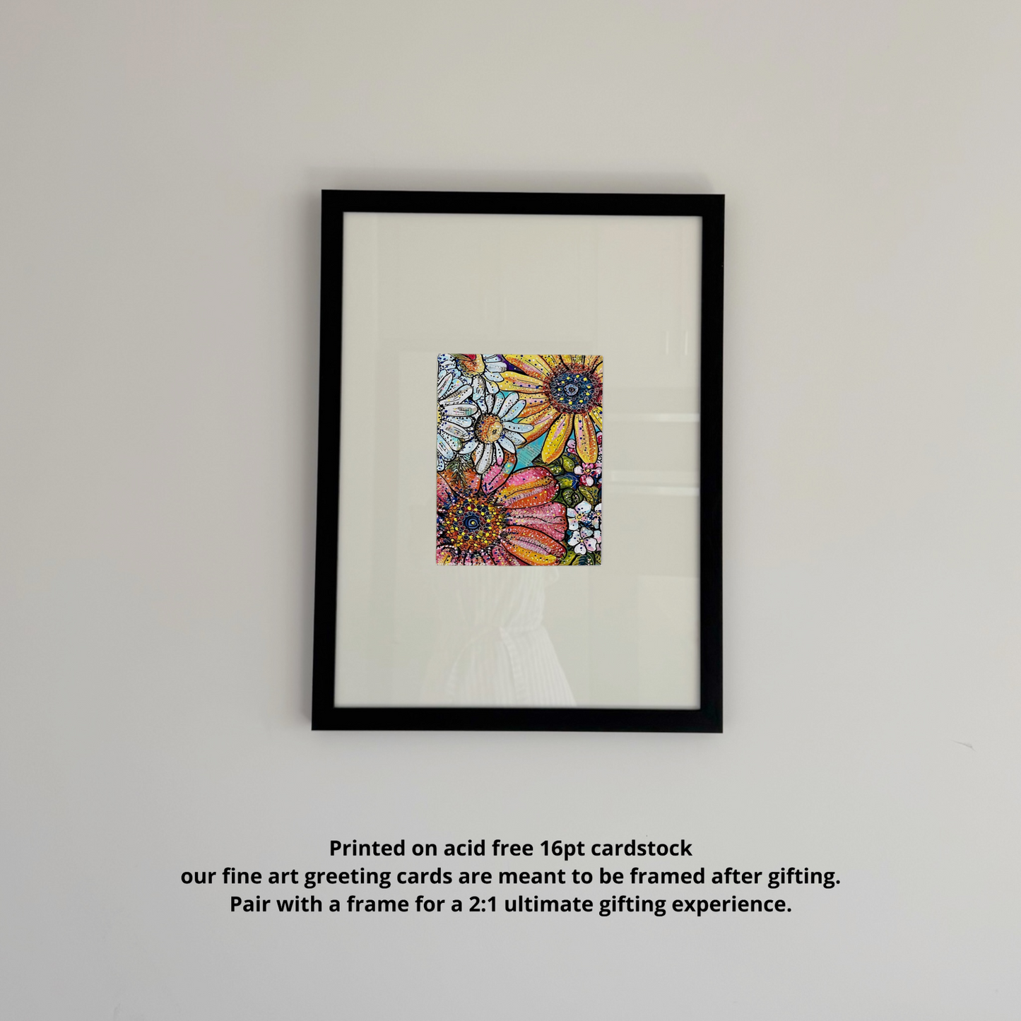Flower Power - Greeting Card / Fine Art Print