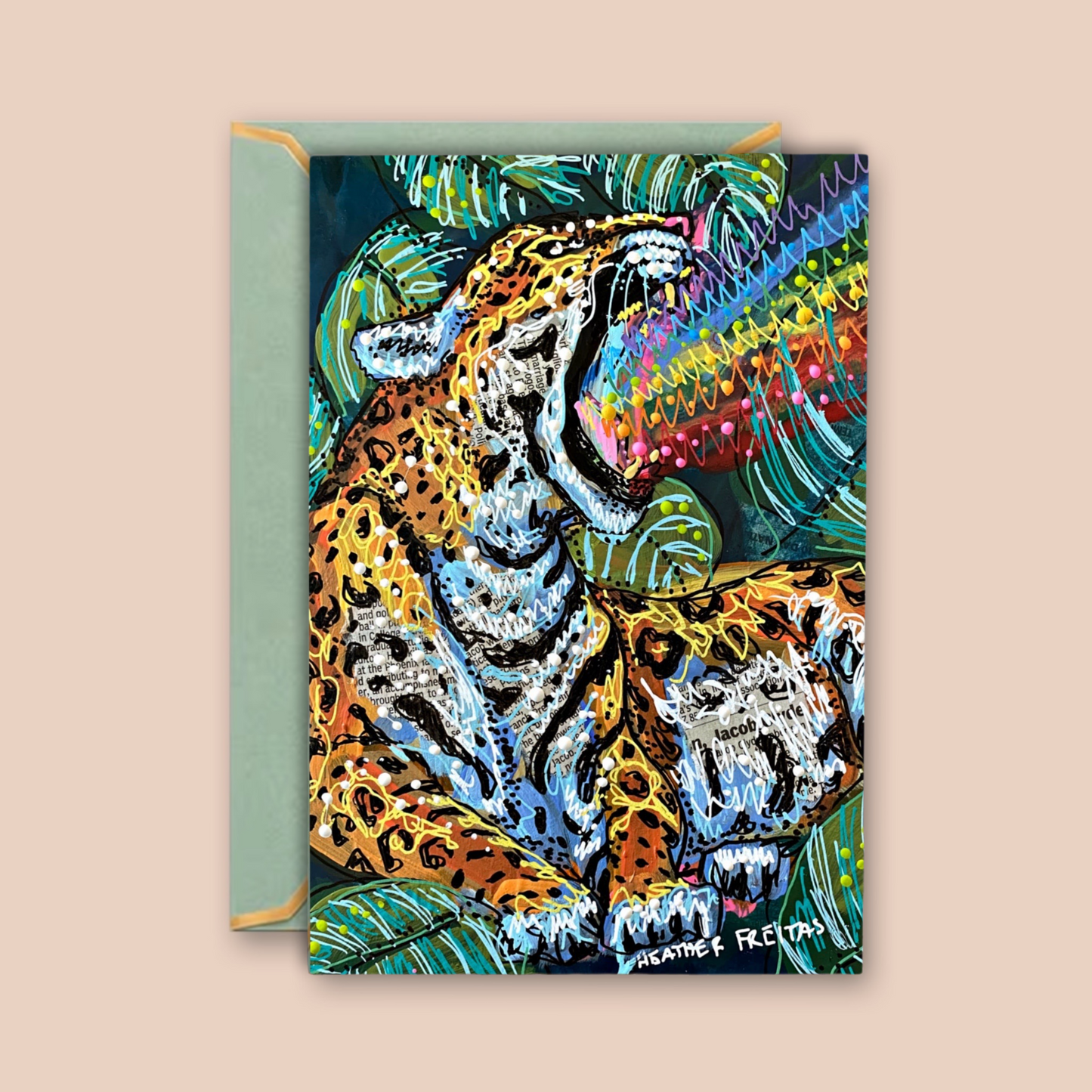 Rainbow Jag - Greeting Card / Fine Art Print