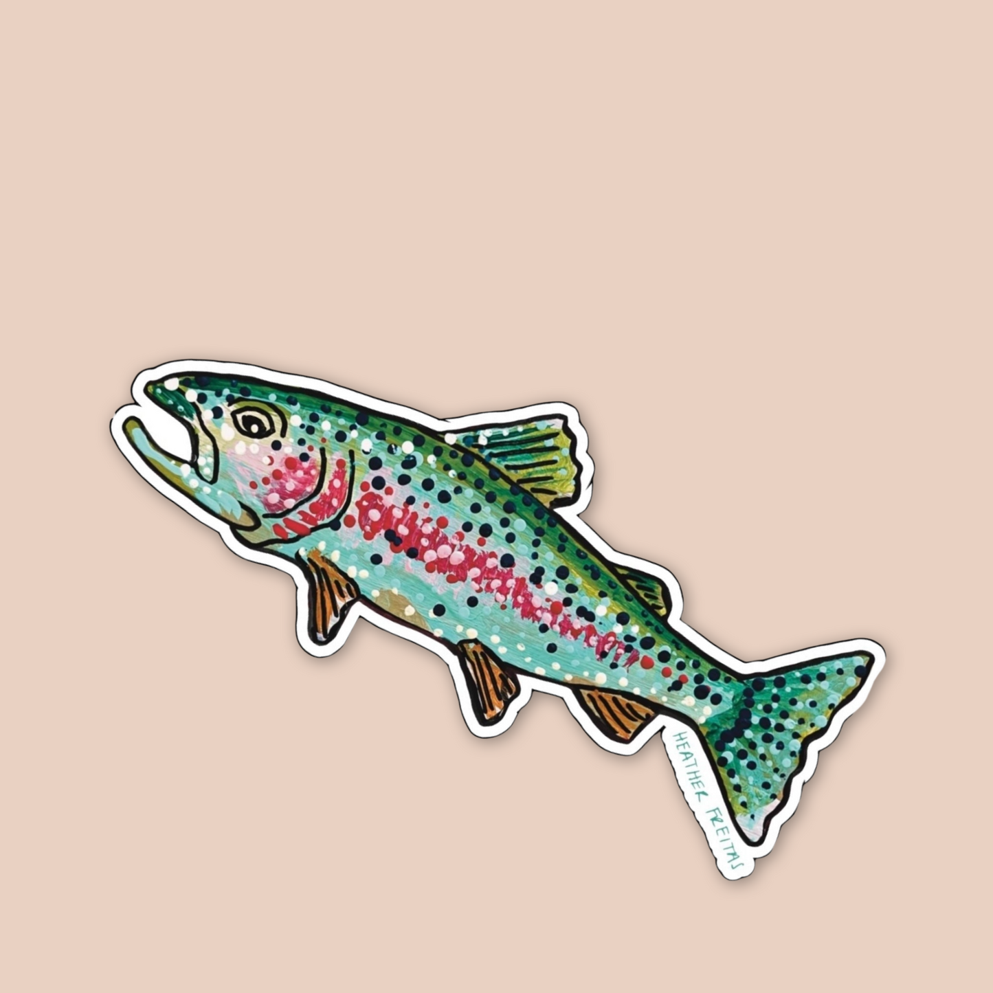 Rainbow Trout Sticker