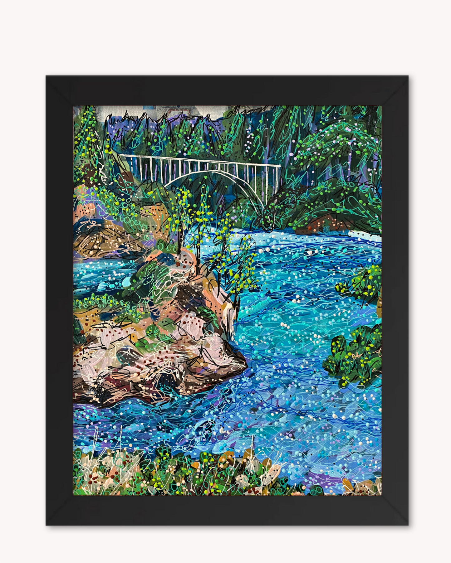 The Lagoon Print