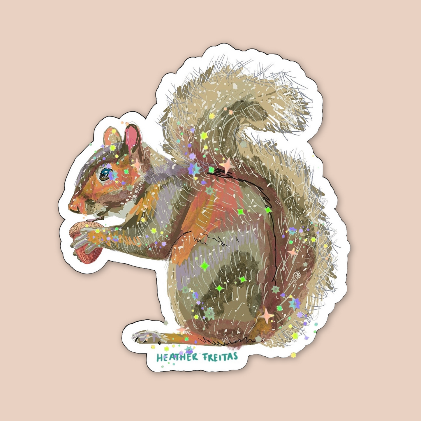 Squirrel Sticker