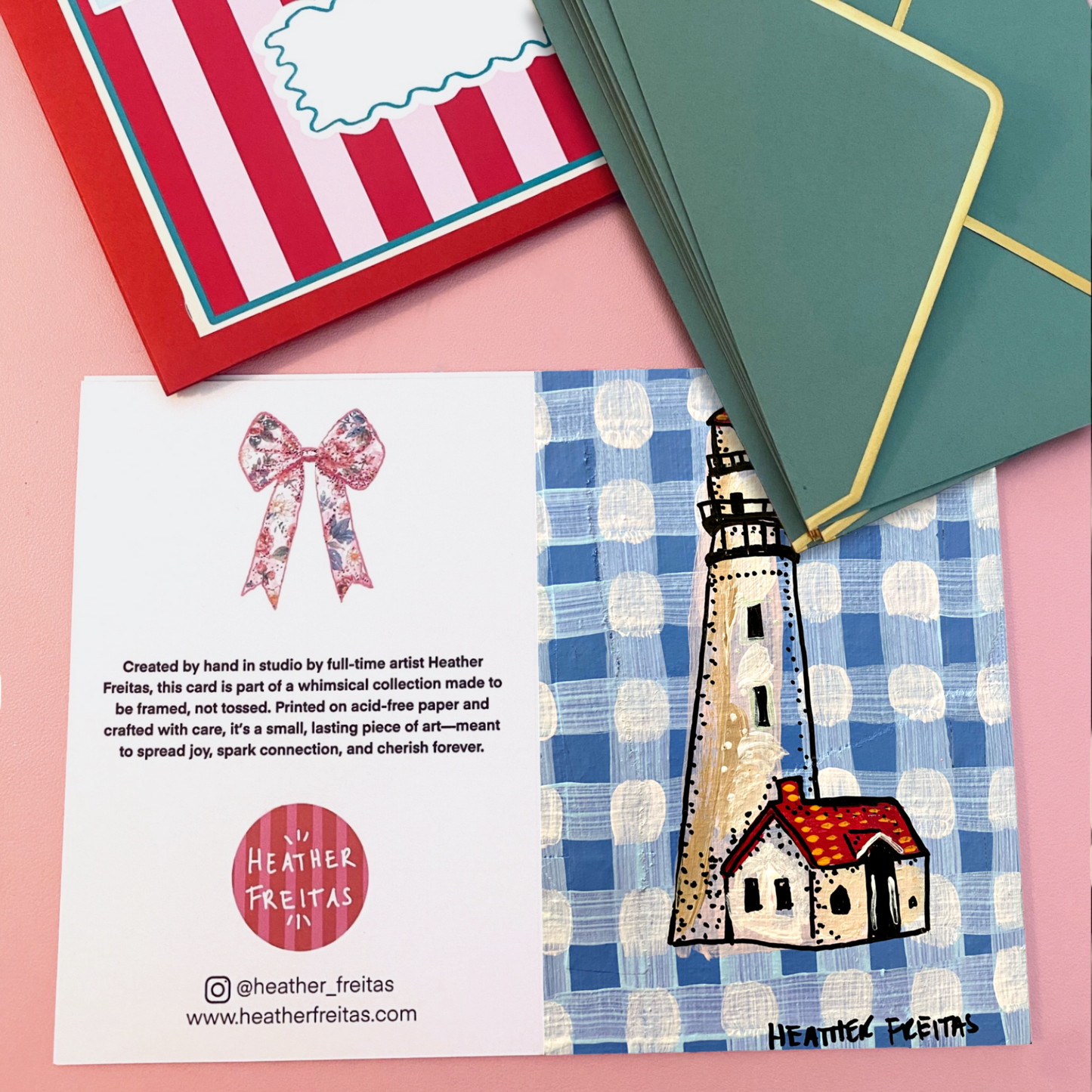 Lighthouse - Greeting Card / Fine Art Print