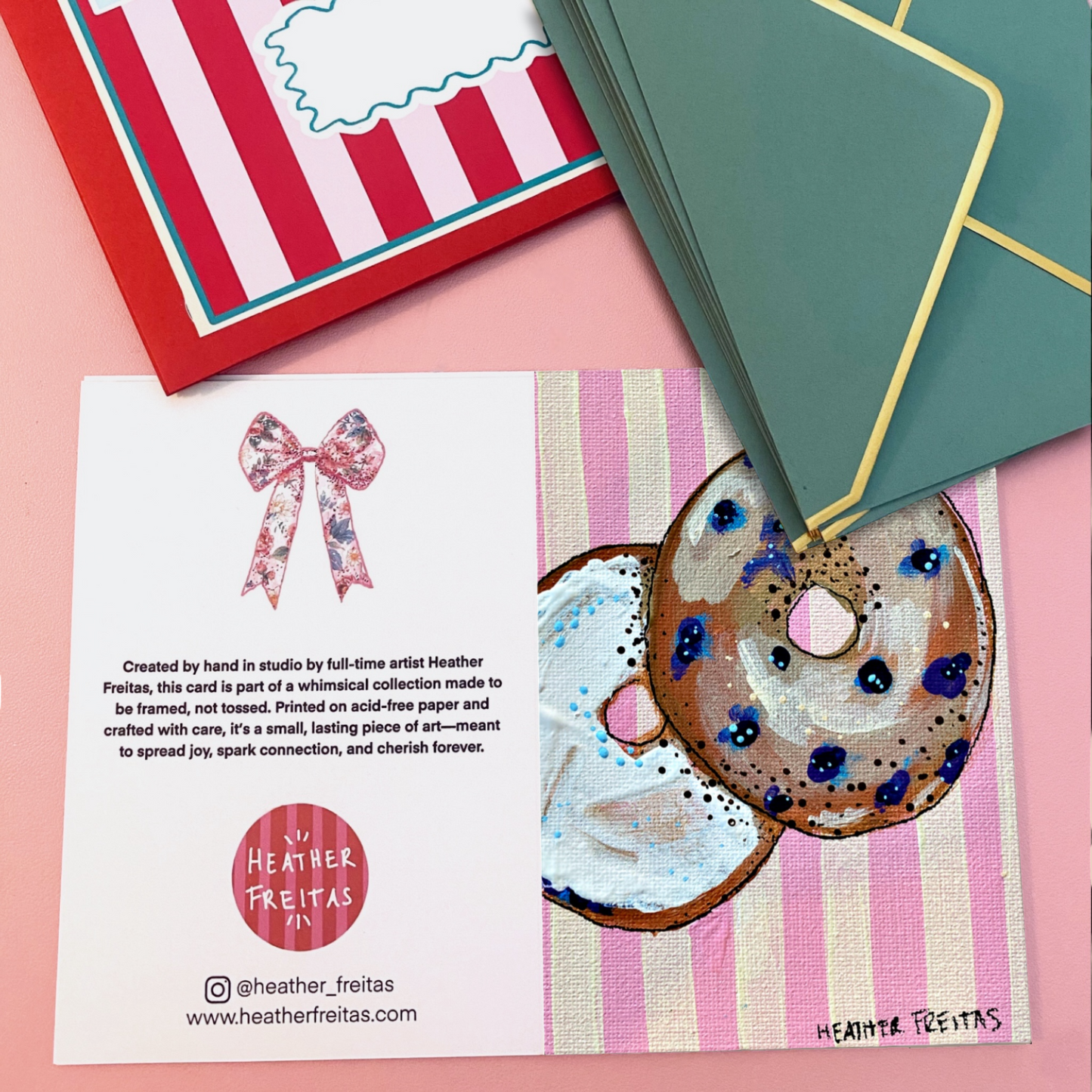 Bagel - Greeting Card / Fine Art Print