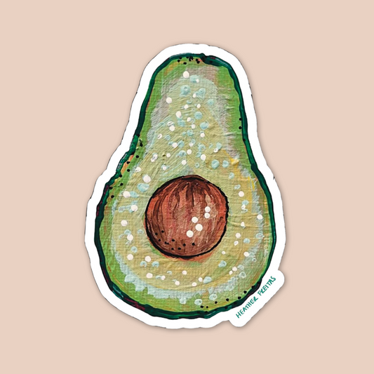 Avacado Sticker