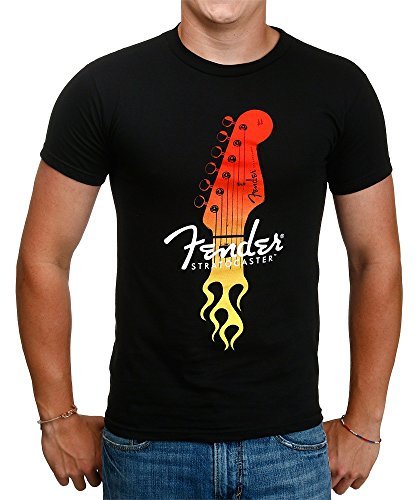 Fender Strat Flaming Head [T-Shirt]