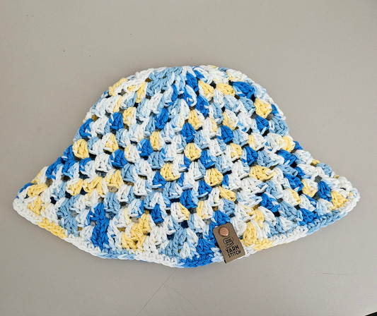 Crochet Bucket Hat - Sunkissed