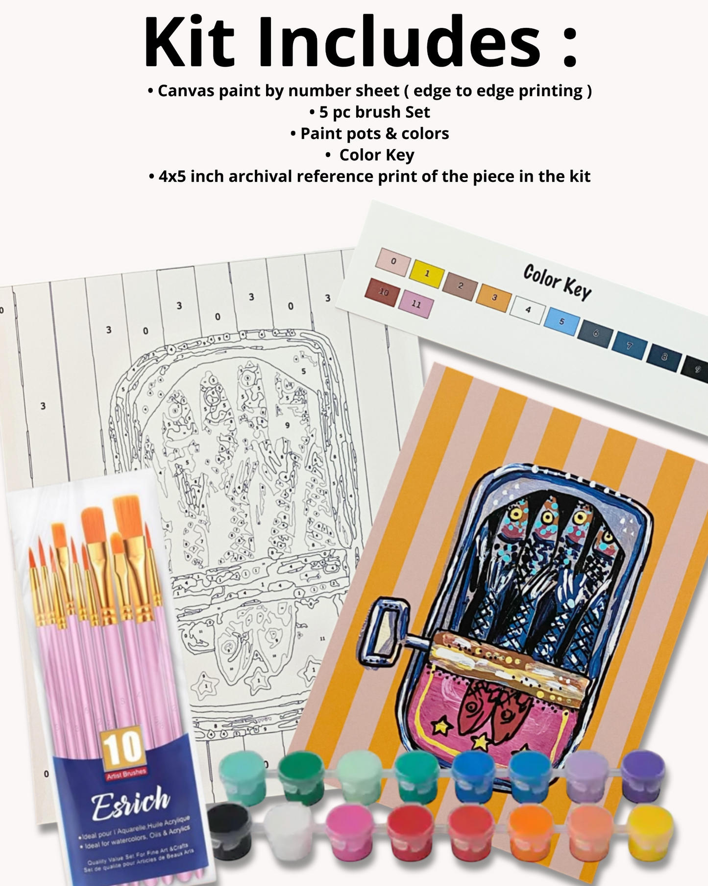 Two Swans - Paint by Numbers Kit