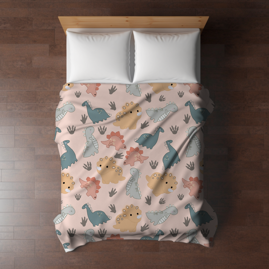 Blanket - Coral Dino