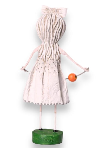 Ghoulie Girl Halloween Figurine by Lori Mitchell