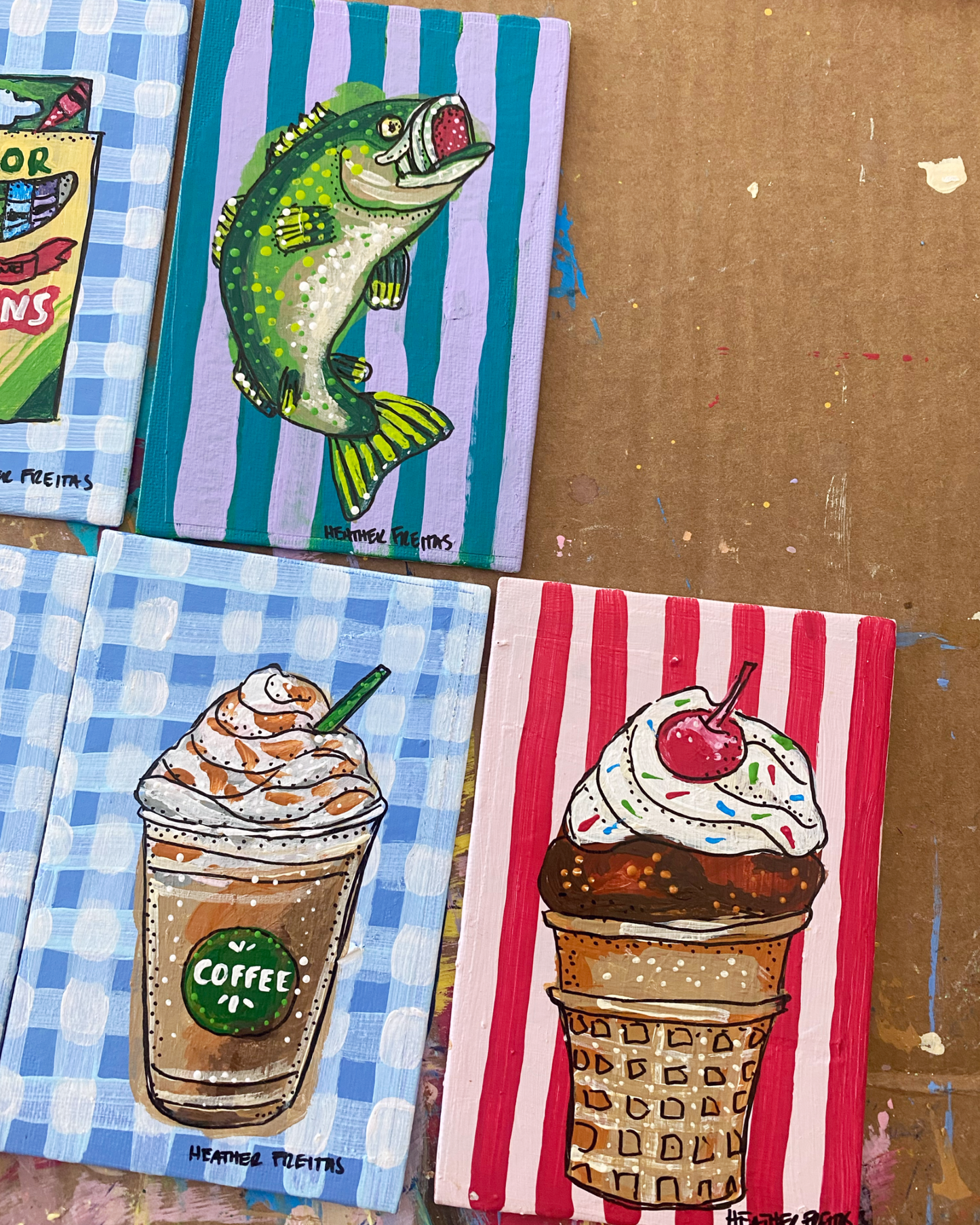 Chocolate Cone ( Original Painting )