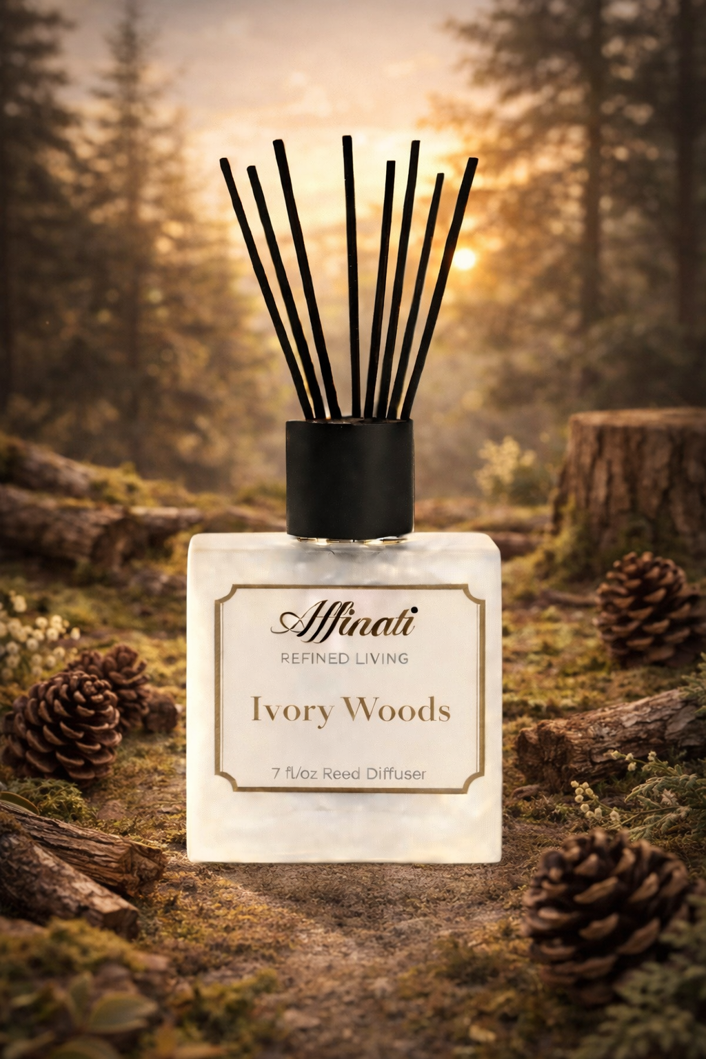 Ivory Woods Reed Diffuser