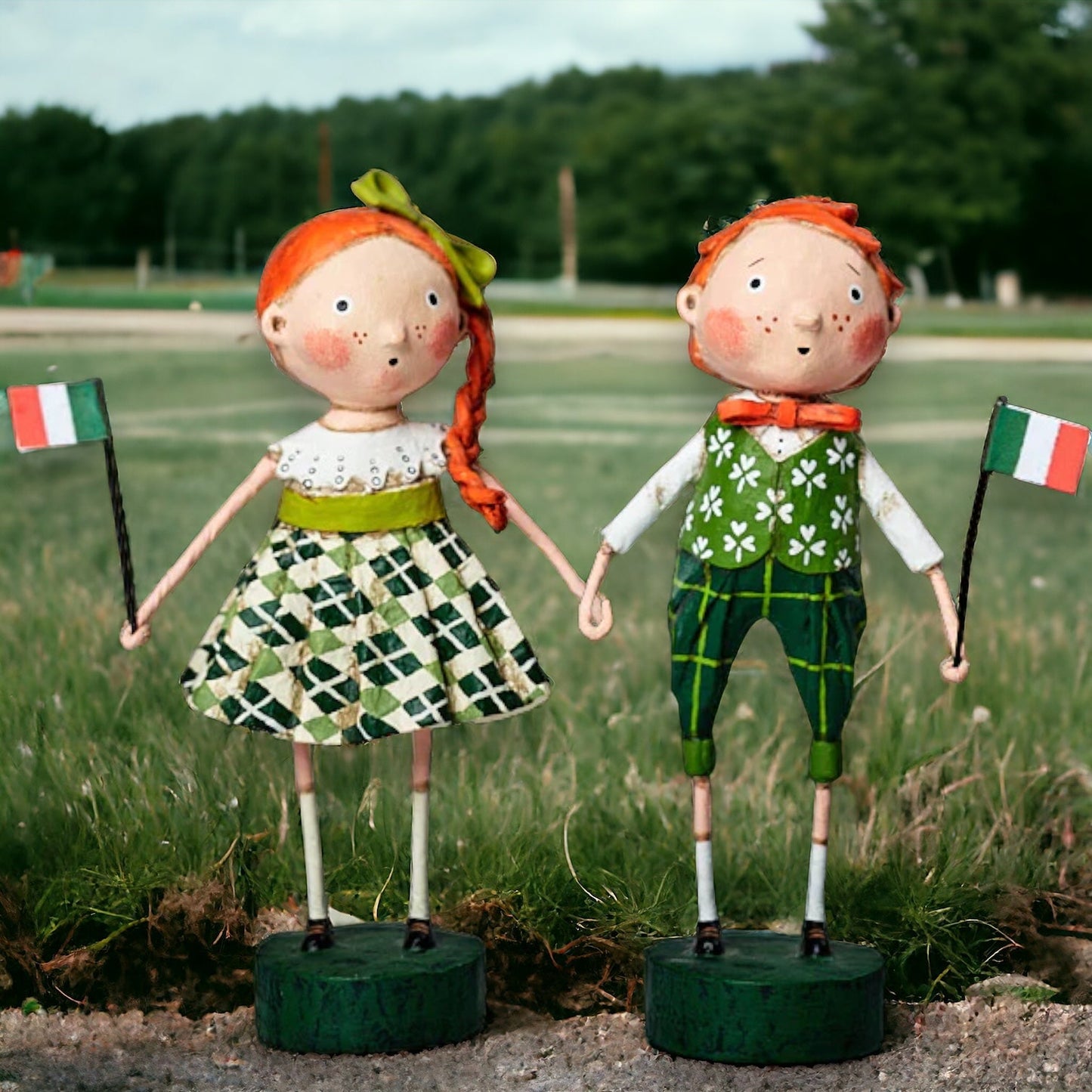 Kristin Go Braugh© Lori Mitchell St. Patrick's Day Figurine