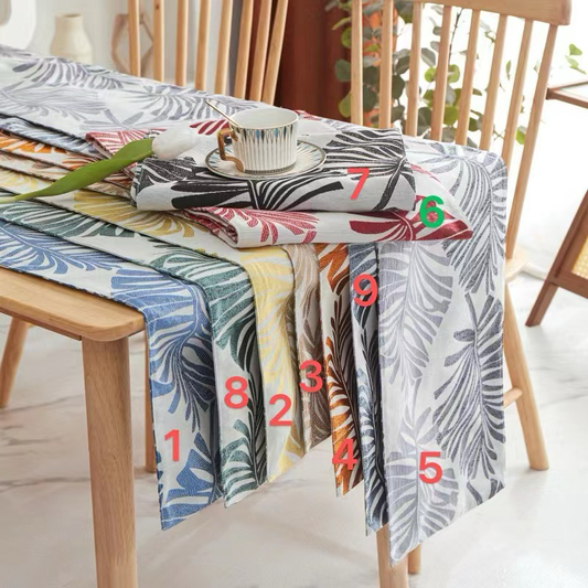 New Table Cloth/Runner/Plants