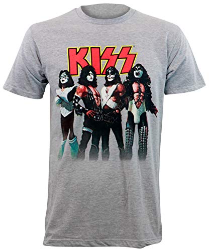 Kiss KISS STANCE LOGO HEATHER GRAY SS TEE 2XL [T-Shirt]