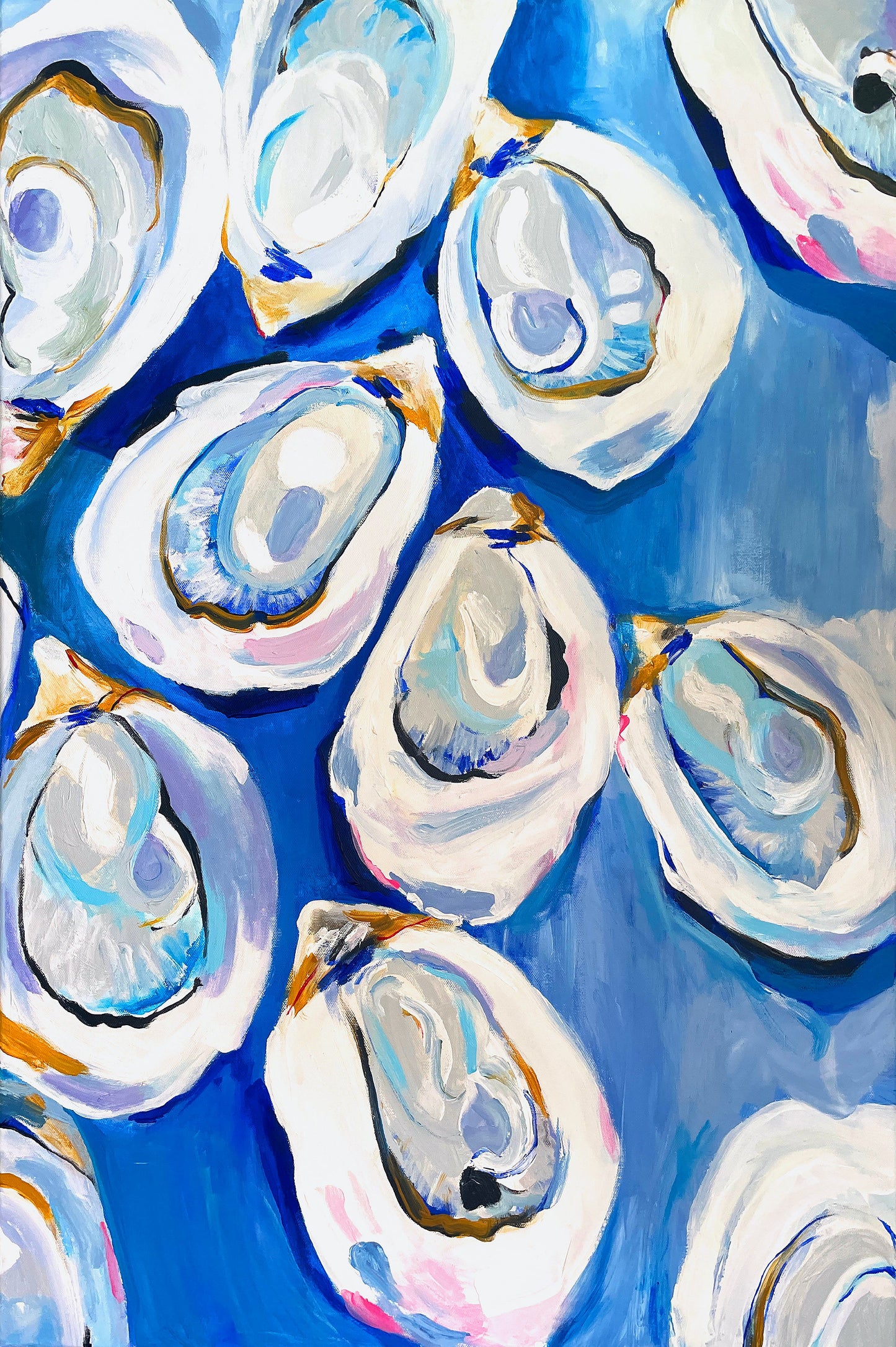 Oyster Shells Art Print