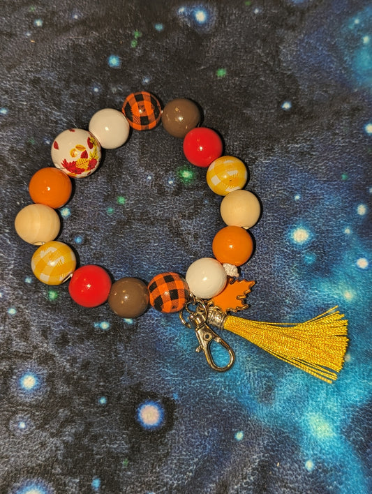 Bracelet Keychain Autumn Leaves