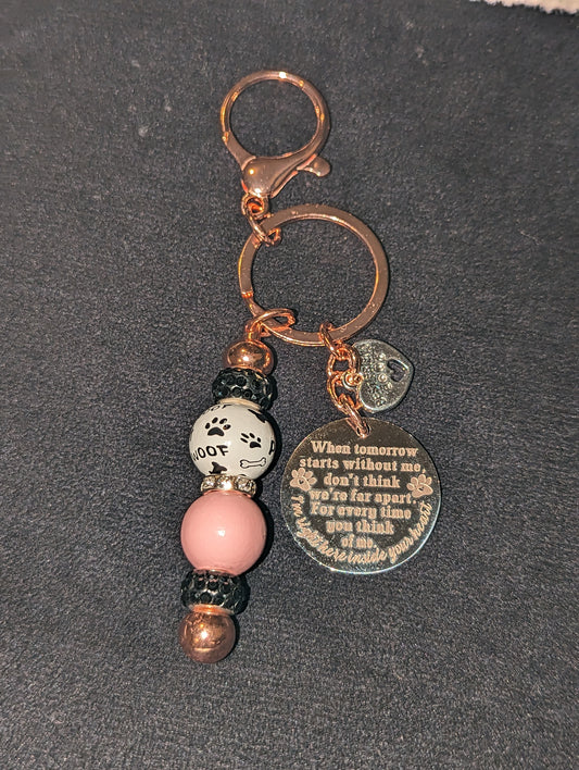 Keychain Puppy Best Friend Memorial