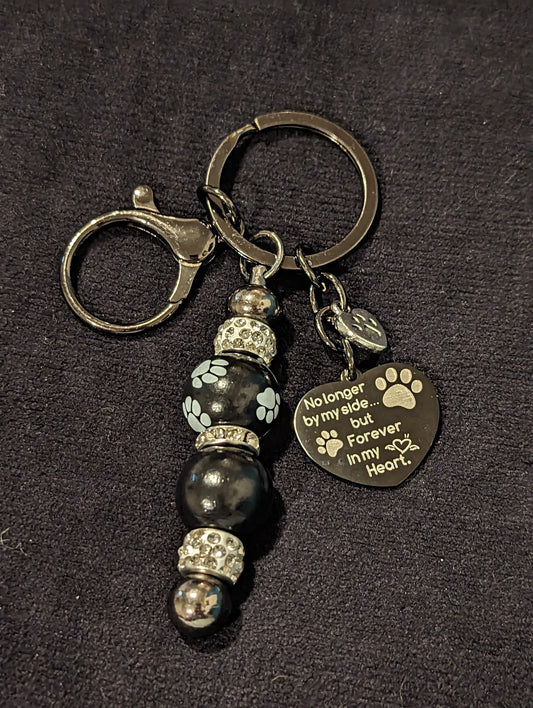 Keychain Puppy Forever Heart