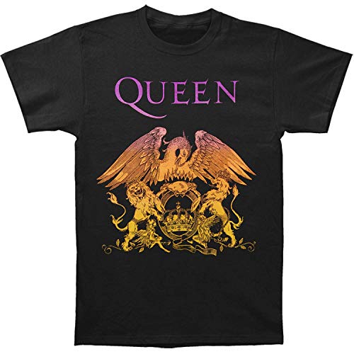 Queen QUEEN CREST GRADIENT BLACK SS TEE XL [T-Shirt]