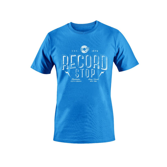 Record Stop CHS Record Stop Vintage Tee-Light Blue-XX-Large [T-Shirt]