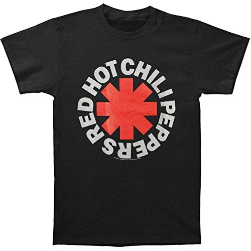 Red Hot Chili Peppers Men'S Rhcp Classic Asterisk T Shirt, Black, Small [T-Shirt]