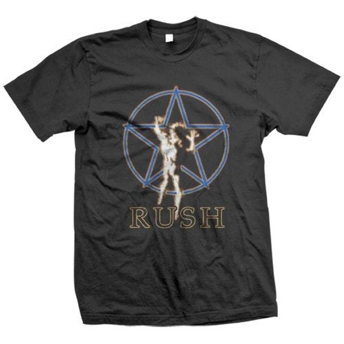 Rush Men'S Rush Starman Glow T-Shirt, Black, Medium [T-Shirt]
