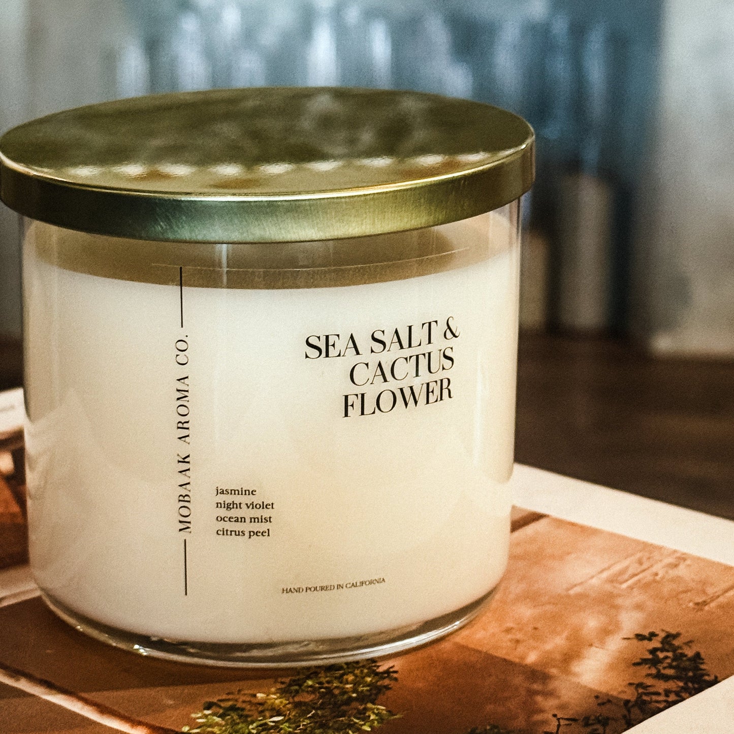 Sea Salt & Cactus Flower Candles