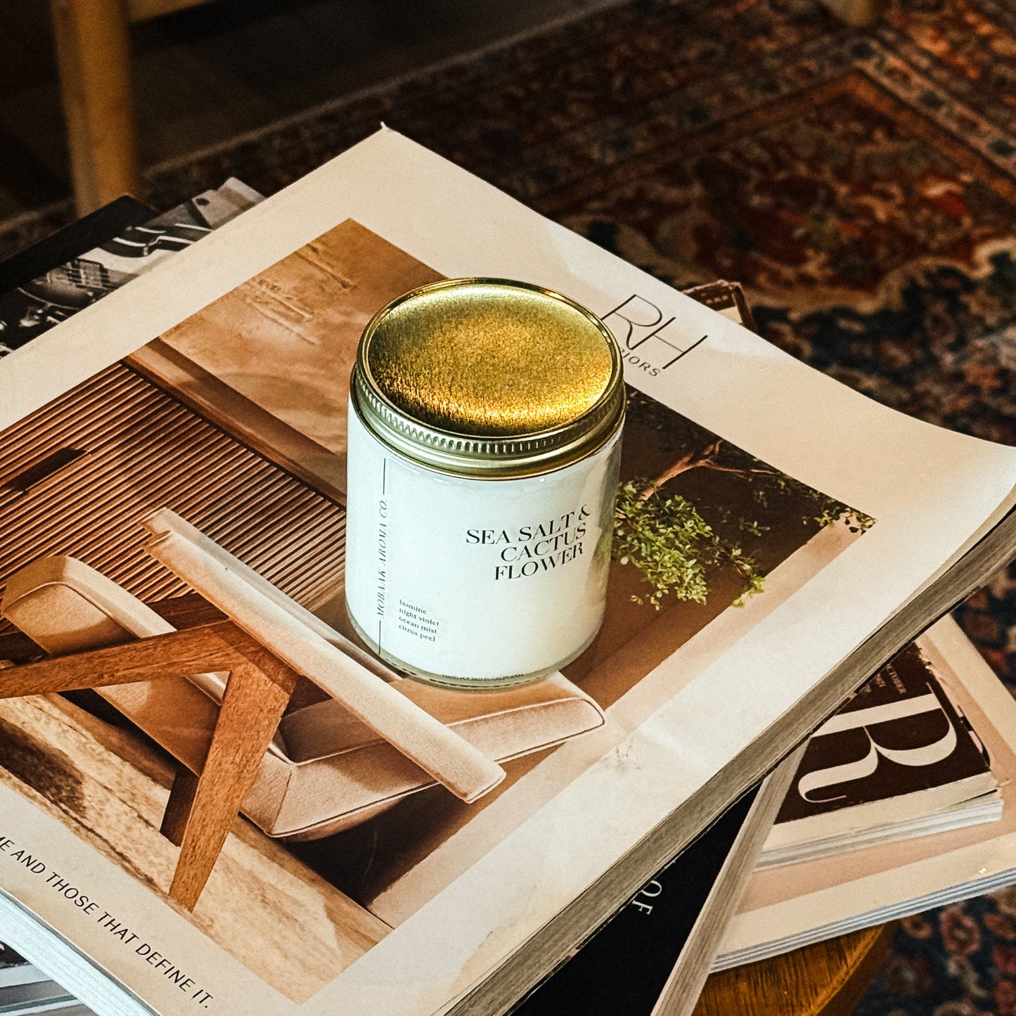 Sea Salt & Cactus Flower Candles