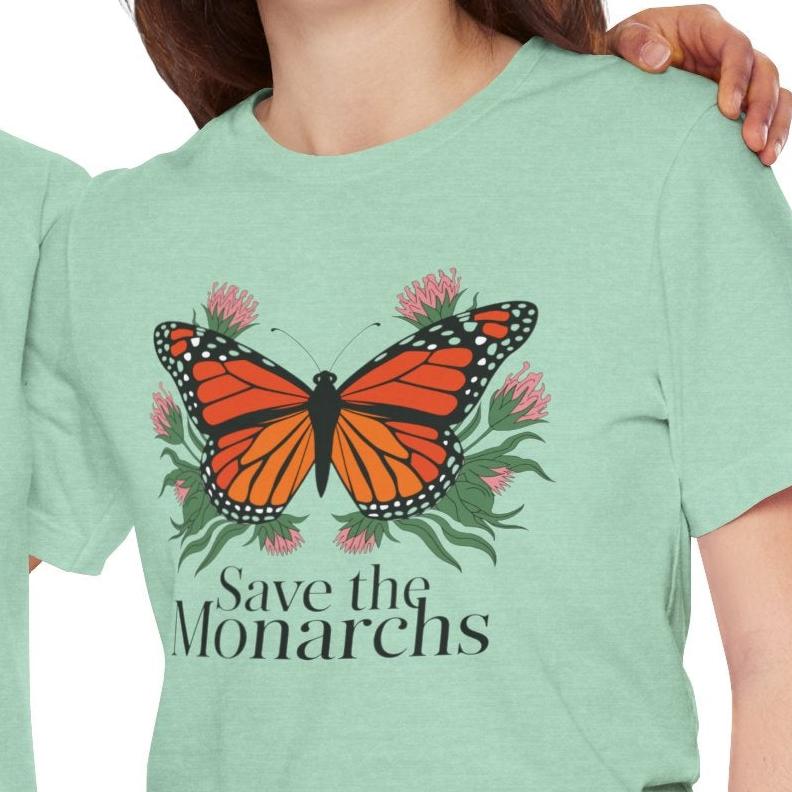 Save The Monarchs Butterfly Tee