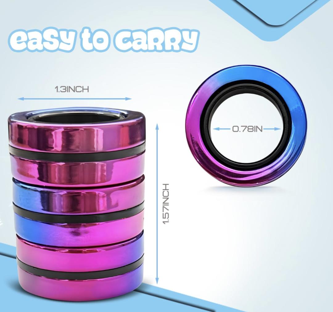 4 Pack Magnetic Rings