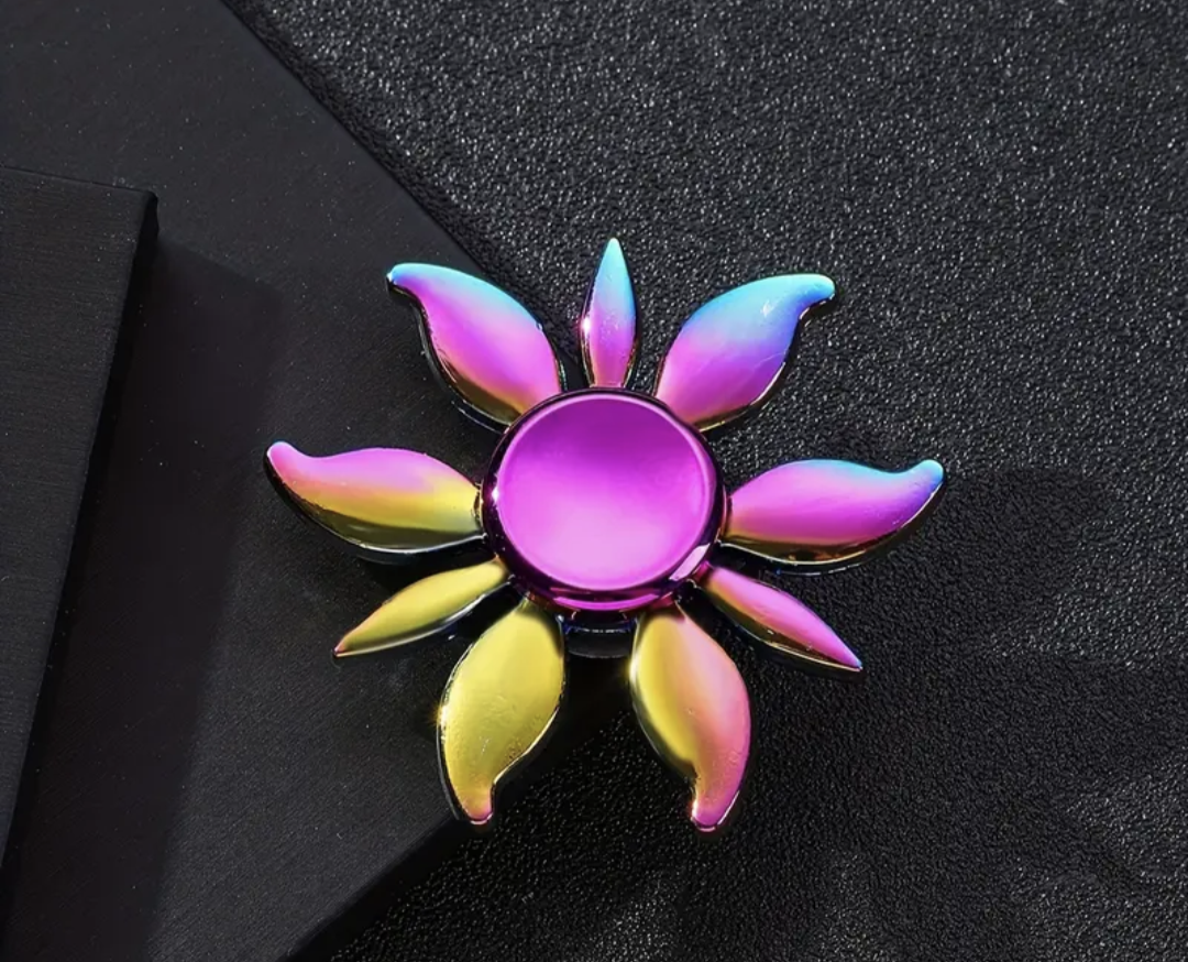 Metal Rainbow Fidget Spinner