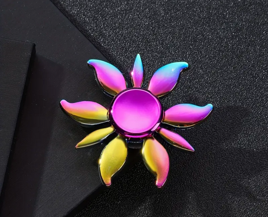 Metal Rainbow Fidget Spinner