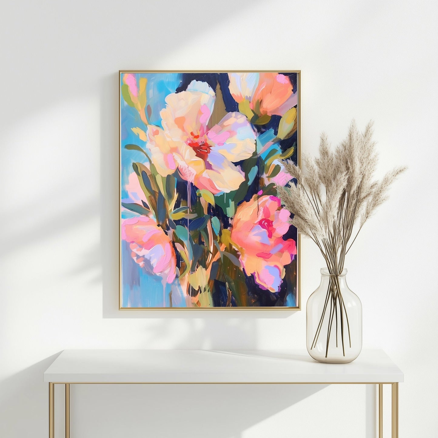 She Grew Wildflowers in Her Sleep Art Print