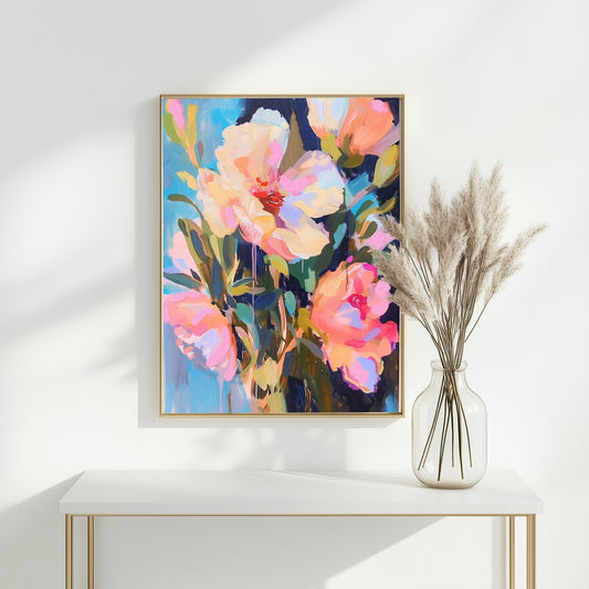 She Grew Wildflowers in Her Sleep - Original Painting