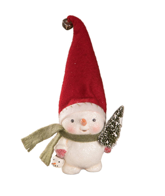 Stocking Cap Snowman by Bethany Lowe