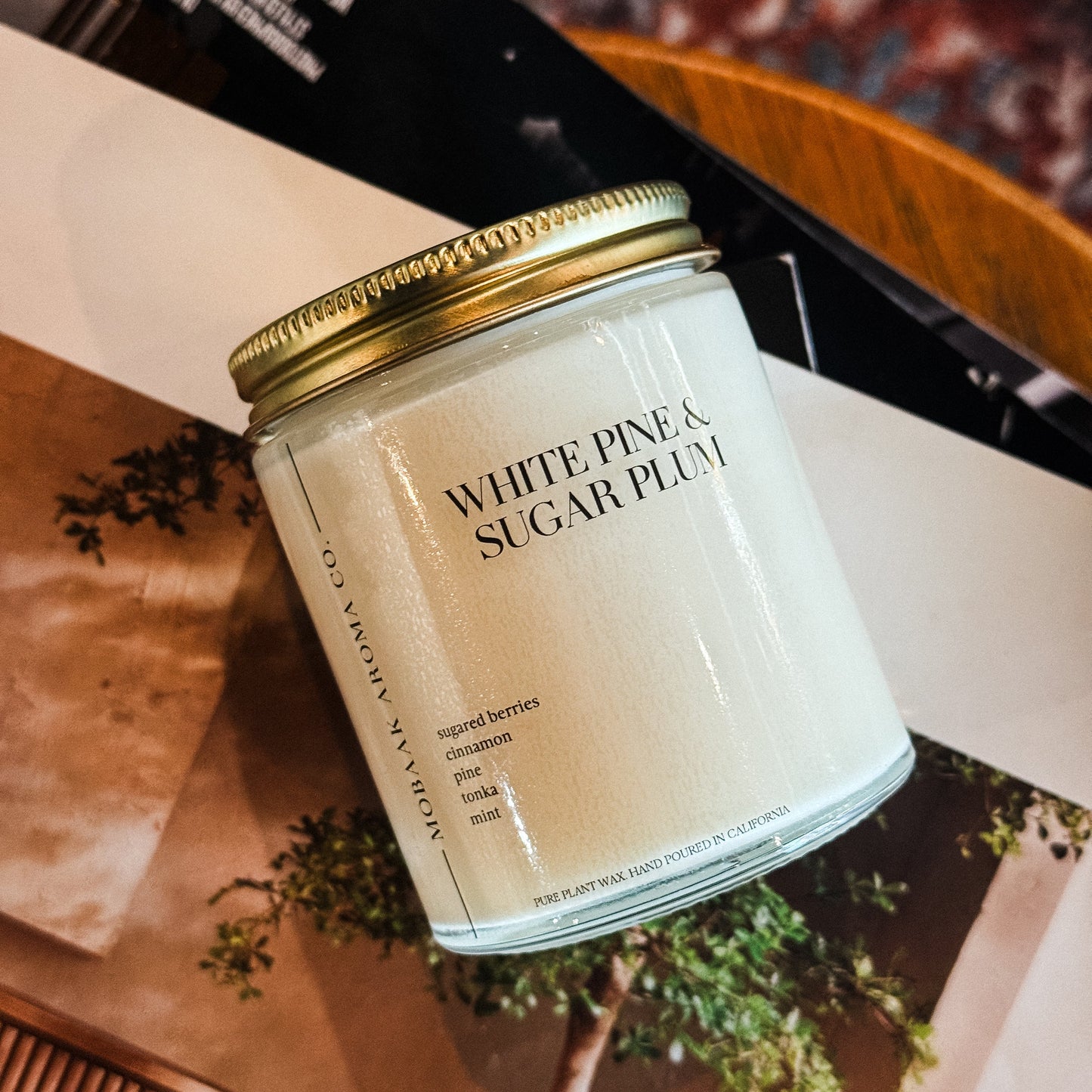 White Pine & Sugar Plum Candles