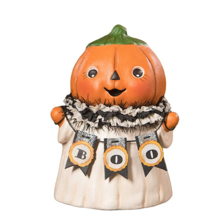 Pumpkin Head Ghostie BOO by Bethany Lowe Designs