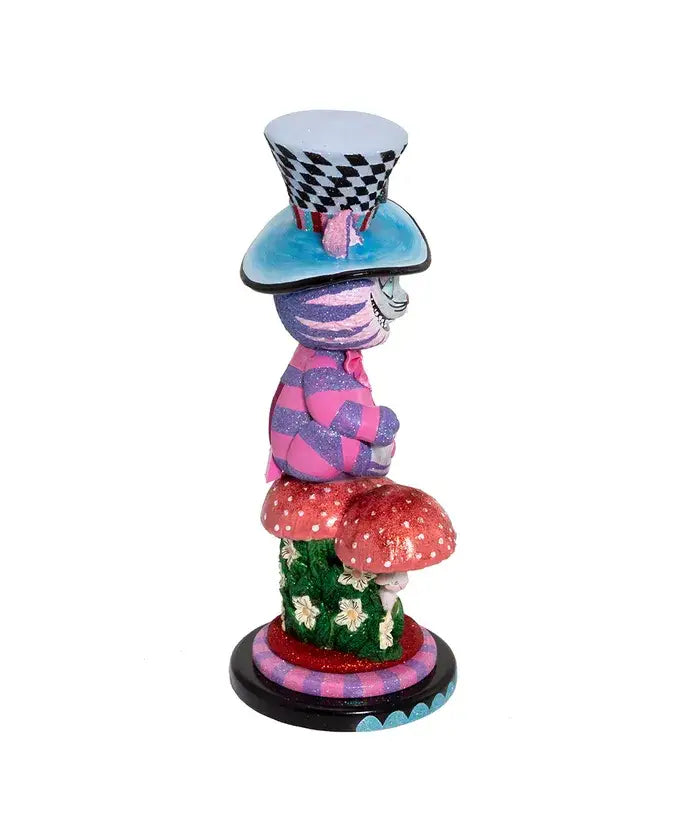15"HOLLYWOOD CHESHIRE CAT NUTCRACKER