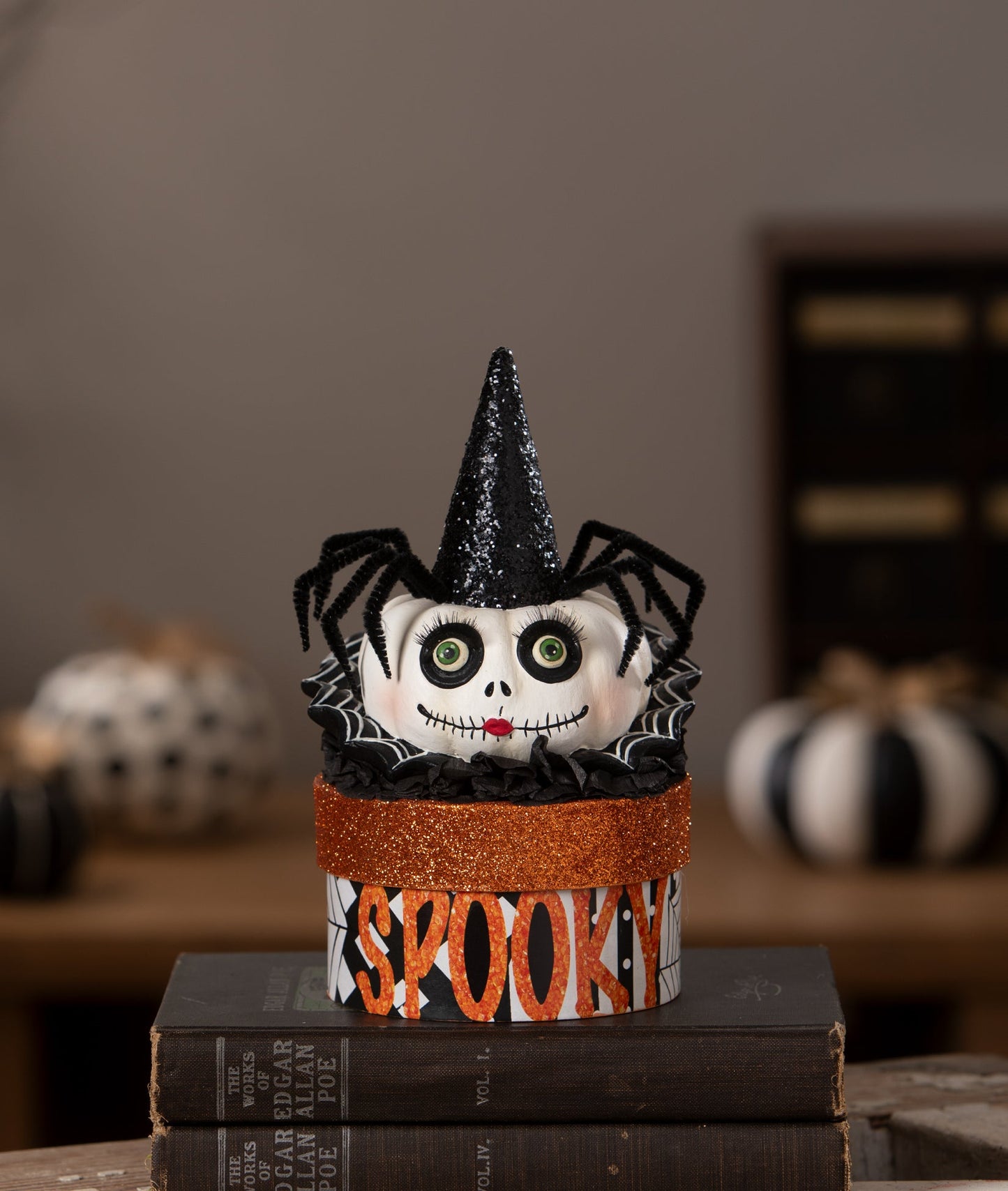 Mrs. Casperita on Box | Halloween Decor | Bethany Lowe