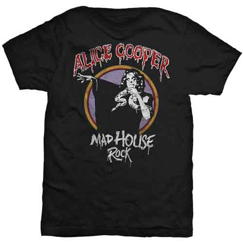 Alice Cooper Mad House Rock [T-Shirt]