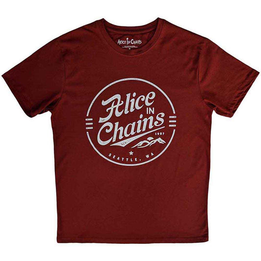 Alice In Chains Circle Emblem [T-Shirt]