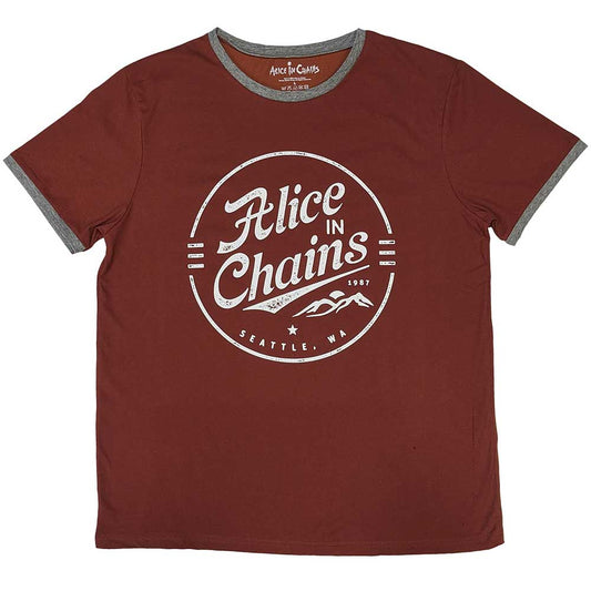Alice In Chains Circle Emblem [T-Shirt]