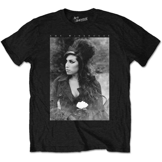 Amy Winehouse Flower Portrait [T-Shirt]